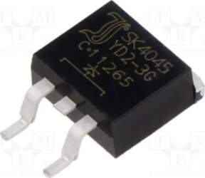 DIOTEC SEMICONDUCTOR Diode: Schottky rectifying; D2PAK