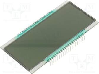 DISPLAY ELEKTRONIK Display: LCD; 7-segment; STN