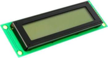 DISPLAY ELEKTRONIK Display: LCD; alphanumeric; FSTN