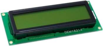 DISPLAY ELEKTRONIK Display: LCD; alphanumeric; STN