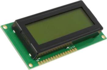 DISPLAY ELEKTRONIK Display: LCD; alphanumeric; STN