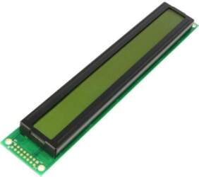 DISPLAY ELEKTRONIK Display: LCD; alphanumeric; STN