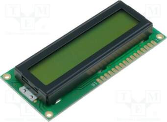 DISPLAY ELEKTRONIK Display: LCD; alphanumeric; STN