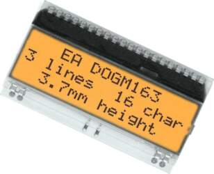 DISPLAY VISIONS Display: LCD; alphanumeric; FSTN