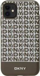 DKNY PU Leather Repeat Pattern Bottom