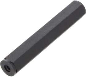 DREMEC Screwed spacer sleeve; hexagonal; polyamide