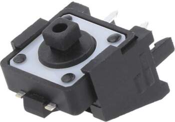 E-SWITCH Microswitch TACT; SPST-NO; Pos: 2