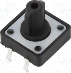 E-SWITCH Microswitch TACT; SPST-NO; Pos: 2