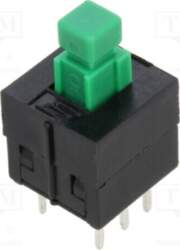 E-SWITCH Switch: push-button; Pos: 2; DPDT
