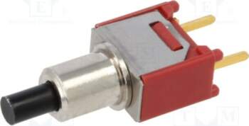 E-SWITCH Switch: push-button; Pos: 2; SPST-NO