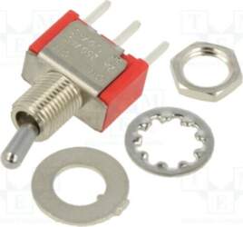 E-SWITCH Switch: toggle; Pos: 2; SPDT