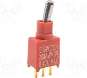 E-SWITCH Switch: toggle; Pos: 2; SPDT