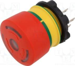 EAO Switch: emergency stop; 22mm; Stabl