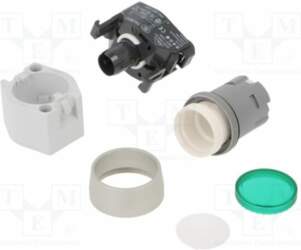 EAO Switch: push-button; 22mm; Stabl.pos: