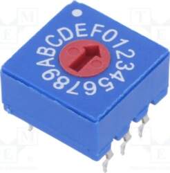 ECE Encoding switch; HEX/BCD; Pos: 16