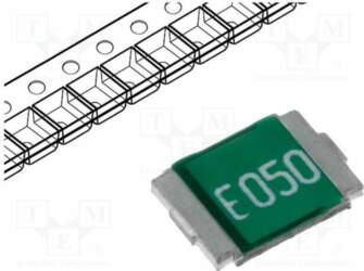 ECE Fuse: PTC polymer; 500mA; Imax: