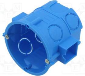 Enclosure: junction box; Ø: 65mm; plaster