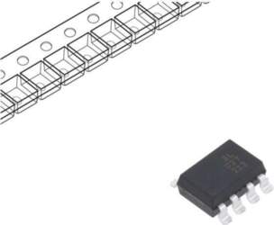 EVERLIGHT Optocoupler; SMD; Ch: 2; OUT: