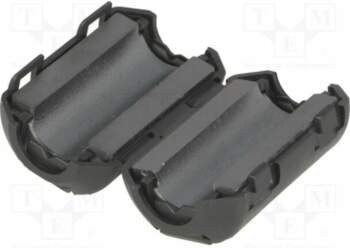 FERROCORE Ferrite: two-piece; on round cable