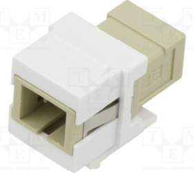 Fiber optic coupler; Keystone; SC,both