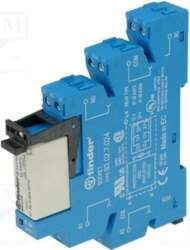 FINDER Relay: interface; Ucoil: 48VDC; DPDT