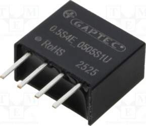 GAPTEC Electronic Converter: DC/DC; 500mW; Uin: