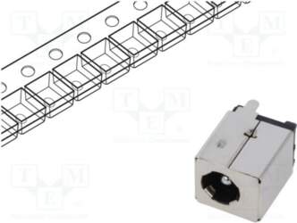 GCT Connector: DC supply; socket; male