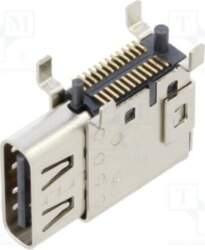 GCT Connector: USB C; socket; SMT