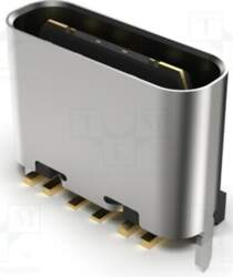 GCT Connector: USB C; socket; SMT
