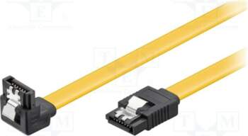 GOOBAY Cable: SATA; SATA L-Type angled