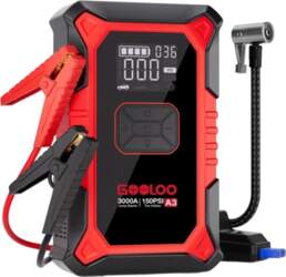 GOOLOO A3 2-in-1 Jump Starter with