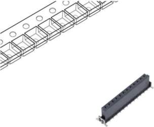 HARTING Connector: PCB to PCB; socket