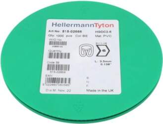 HELLERMANNTYTON Markers; Marking: 6; 2÷5mm; PVC
