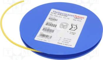 HELLERMANNTYTON Markers; Marking: Y; 1÷3mm; PVC