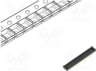 HIROSE Connector: PCB to PCB; socket