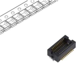 HIROSE Connector: PCB to PCB; socket