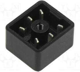 HIRSCHMANN Connector: rectangular; male; PIN: 6