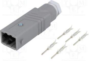 HIRSCHMANN Connector: rectangular; ST; plug; male