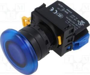 IDEC Switch: push-button; 22mm; Stabl.pos: