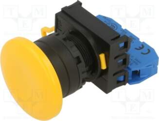 IDEC Switch: push-button; 22mm; Stabl.pos: