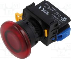 IDEC Switch: push-button; 22mm; Stabl.pos: