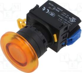 IDEC Switch: push-button; 22mm; Stabl.pos: