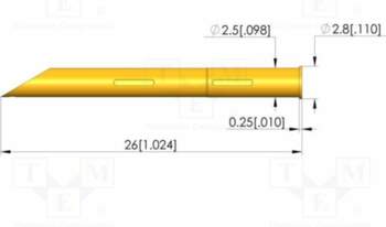 INGUN Test acces: test probe socket