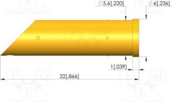 INGUN Test acces: test probe socket