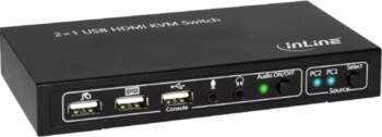 InLine The 2x1 HDMI KVM Switch