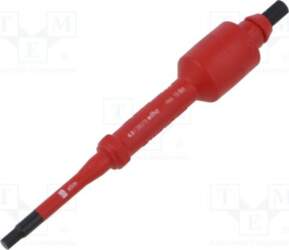 Interchangeable blade; insulated; hex key; HEX