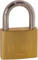 KASP Padlock; shackle; brass; Protection: medium