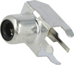 KEYSTONE Connector: RCA; socket; female; angled
