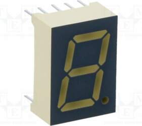 KINGBRIGHT ELECTRONIC Display: LED; 7-segment; 13