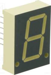 KINGBRIGHT ELECTRONIC Display: LED; 7-segment; 20